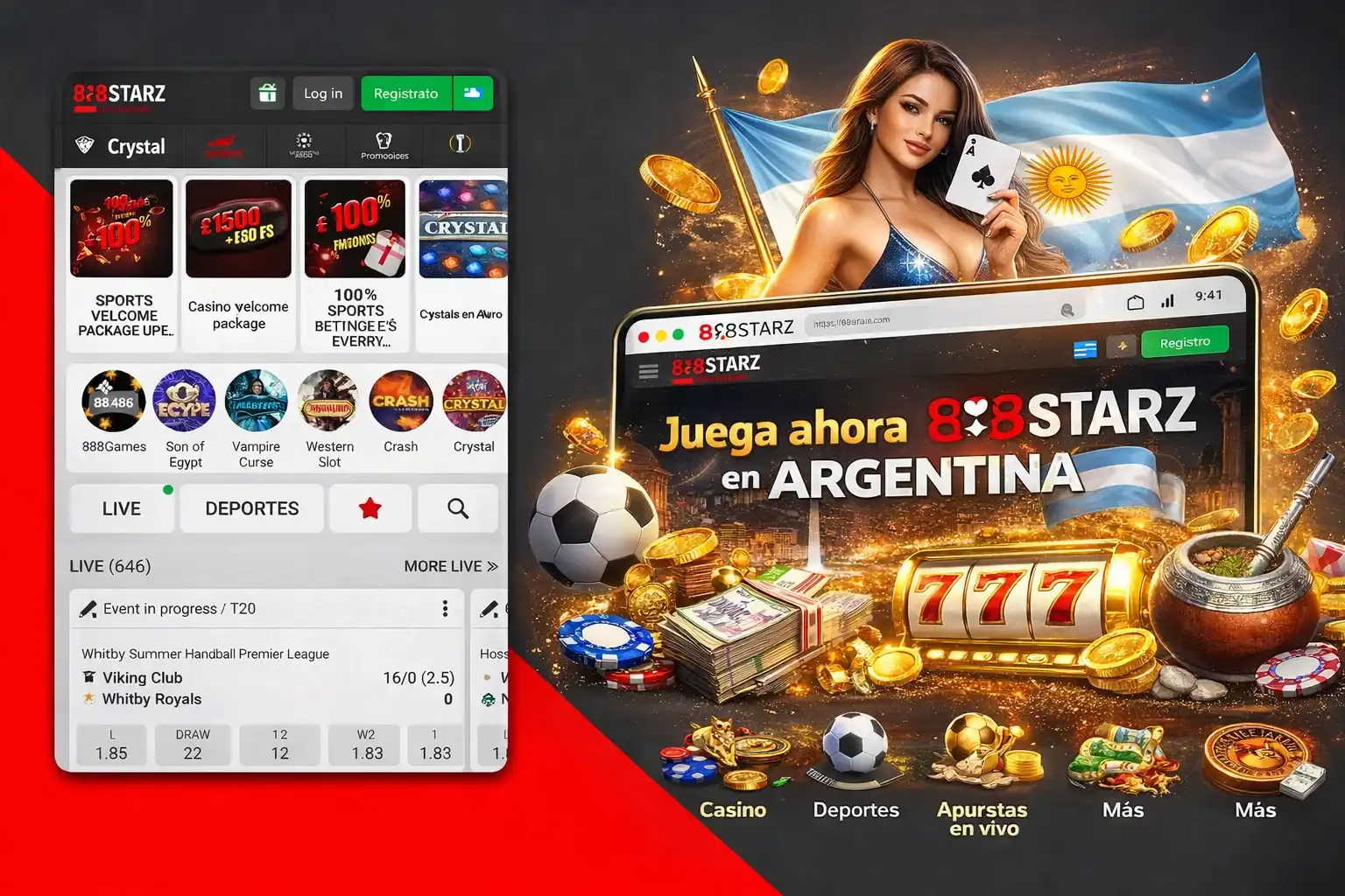 Proveedores de Juegos en 888Starz