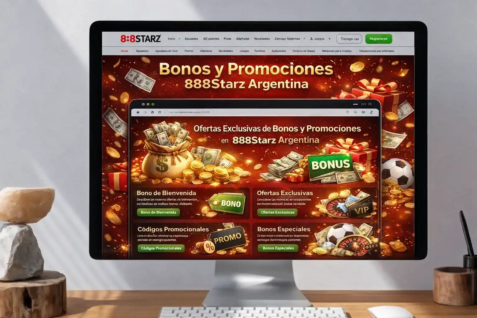 Bono Inicial y Ofertas Promocionales de 888Starz